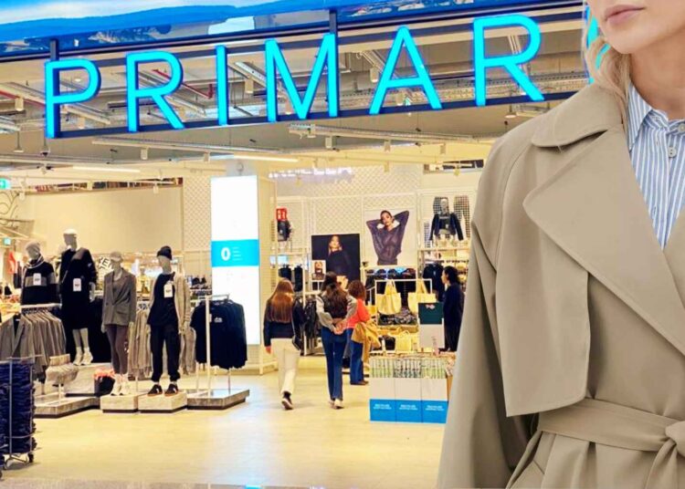 Primark Gabardina Con Cinturón De Paula Echevarría