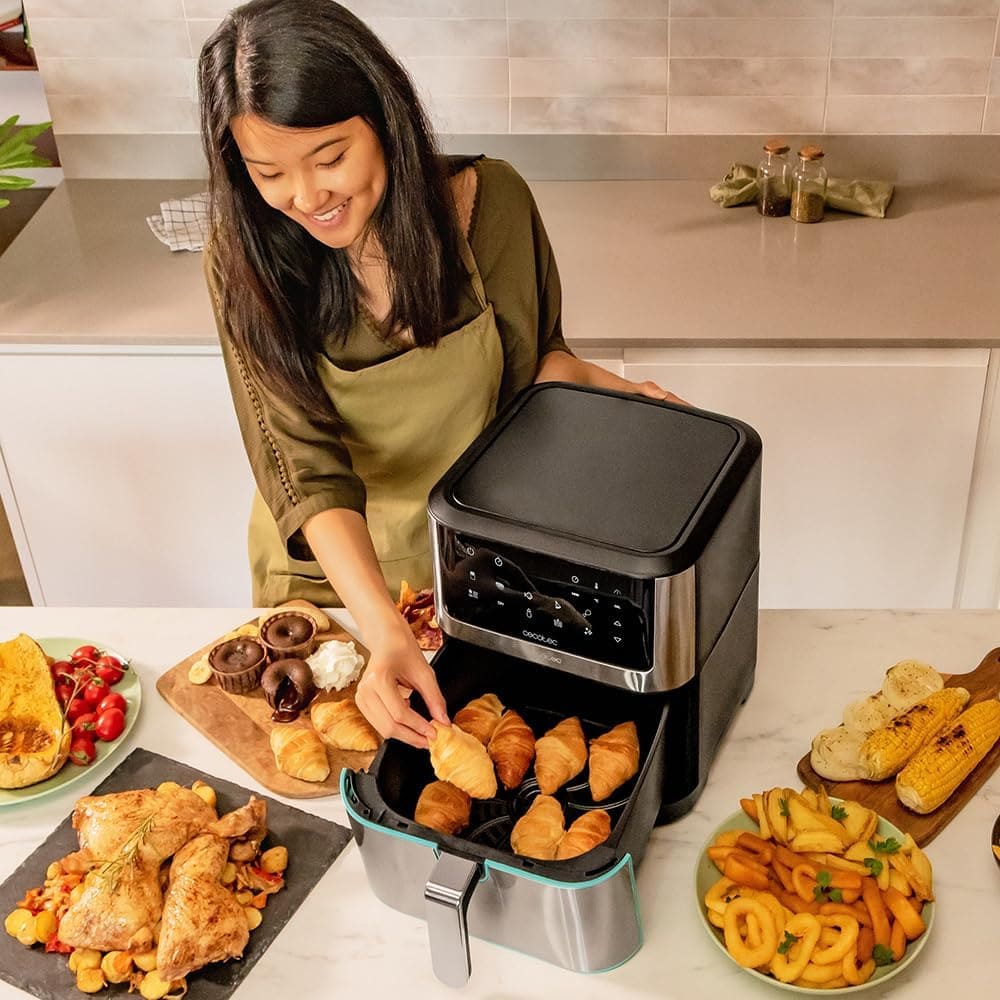 La freidora de aire Cecofry Supreme 8000 con 8 litros y 1800 W de Cecotec en Amazon