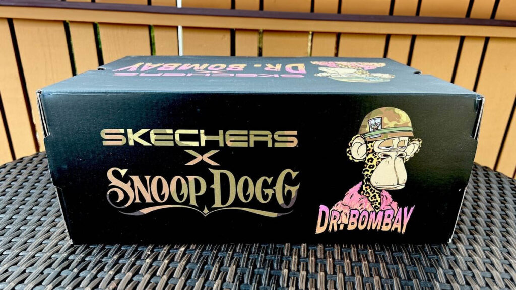 Caja de zapatillas de Skechers Snoop Dogg