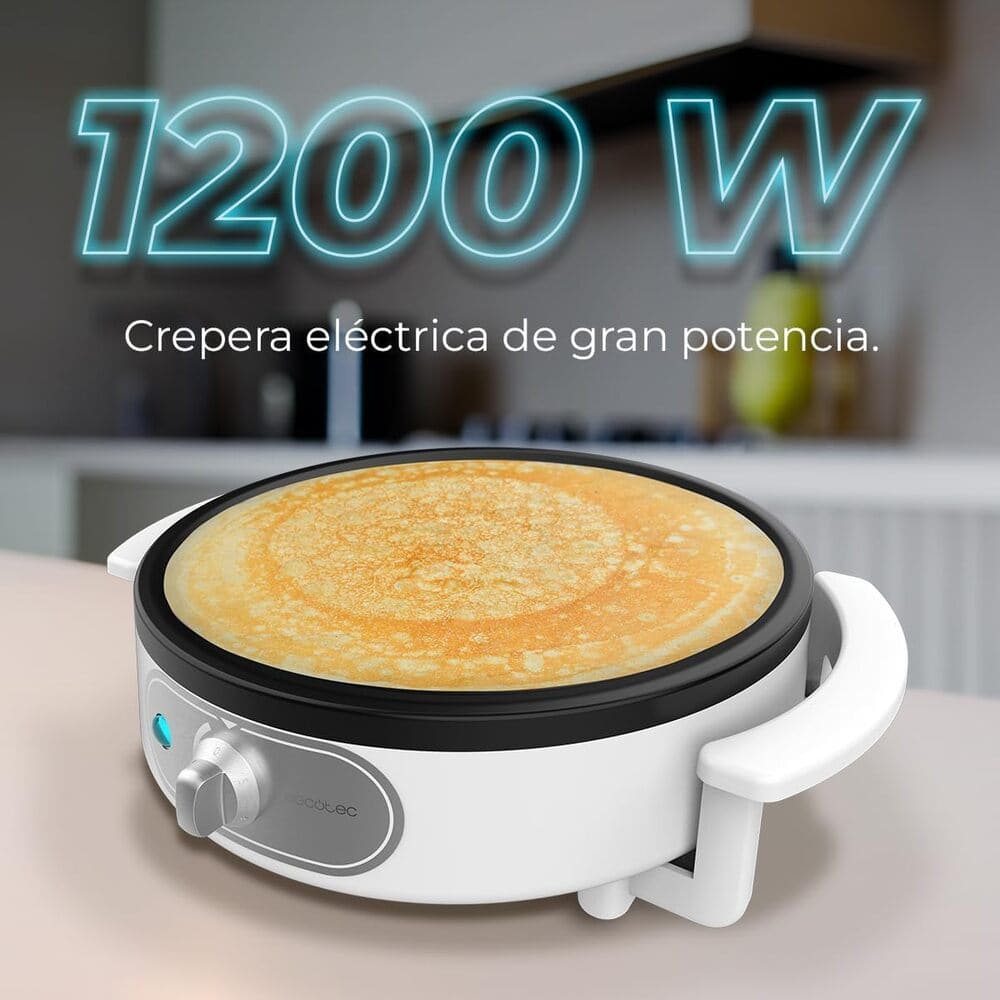 Cecotec Crepera Eléctrica Fun Creepy Amazon Potencia 1200W