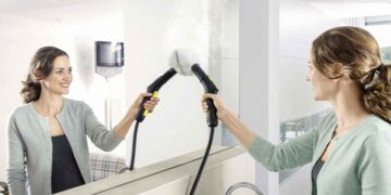 Leroy Merlin Limpiadora a vapor KÄRCHER SI4 EasyFix Plancha