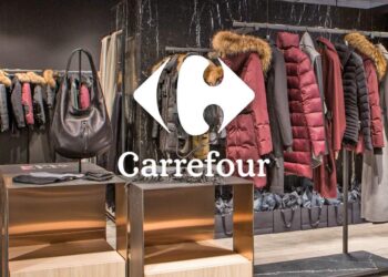 Sección textil de Carrefour