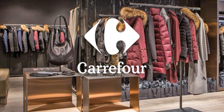 Sección textil de Carrefour