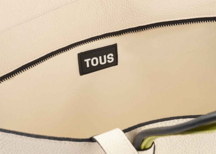 TOUS Capazo grande de piel beige TOUS Lynn