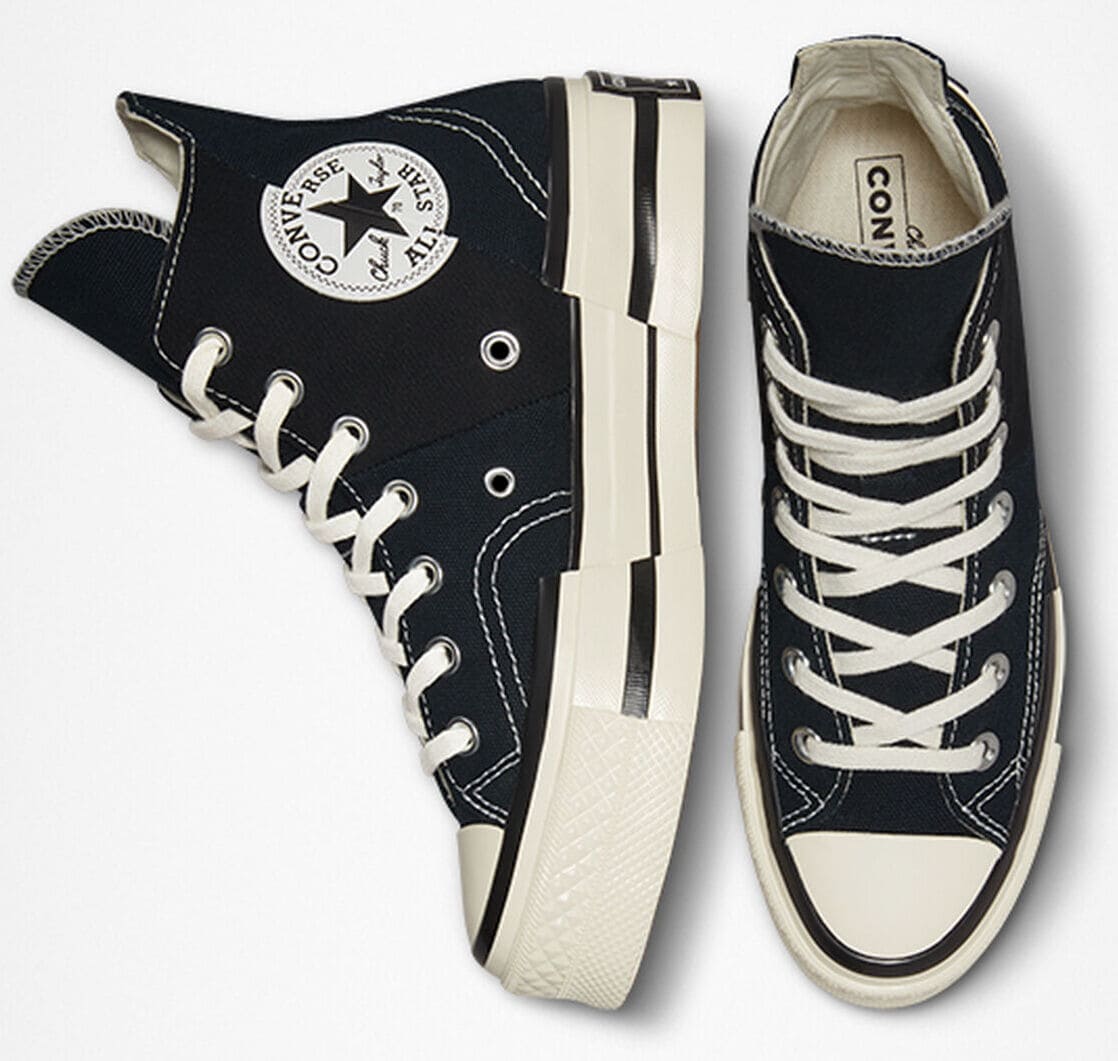 Los nuevos botines asimétricos Chuck 70 Plus de Converse