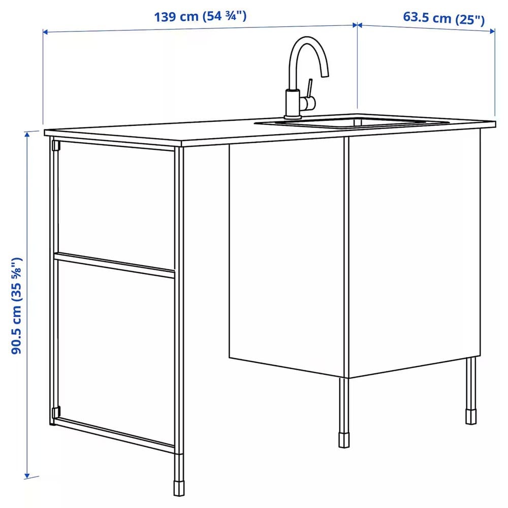 Enhet Colada IKEA, blanco