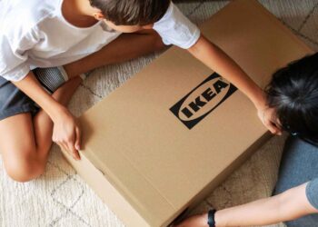 IKEA DJUPÖN mesa plegable