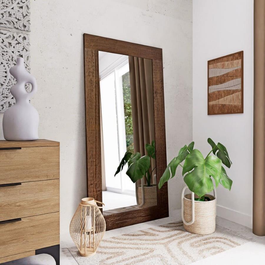 Maisons Du Monde Espejo de pino 82x165