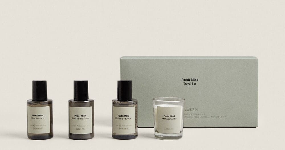 Zara Home Set Viaje Poetic Mind