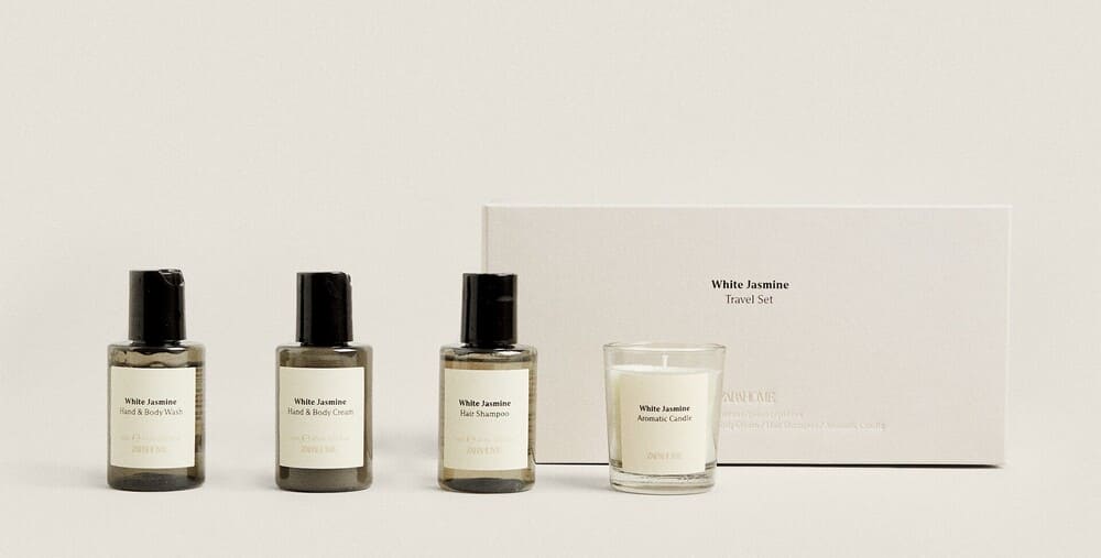 Zara Home Set Viaje White Jasmine