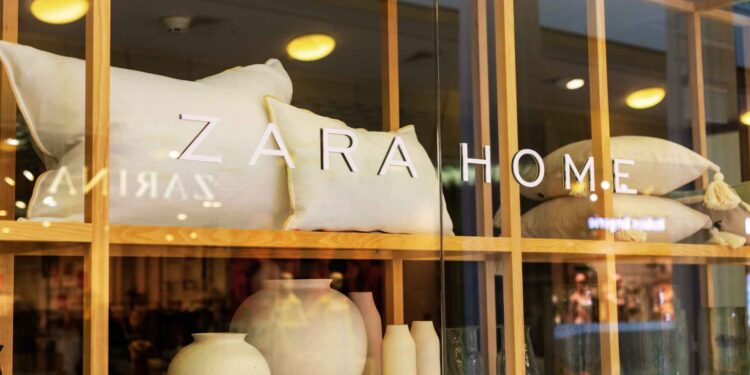 Zara Home cesta ropa colada