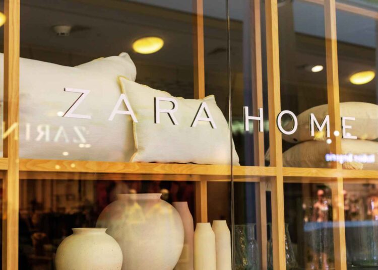 Zara Home cesta ropa colada