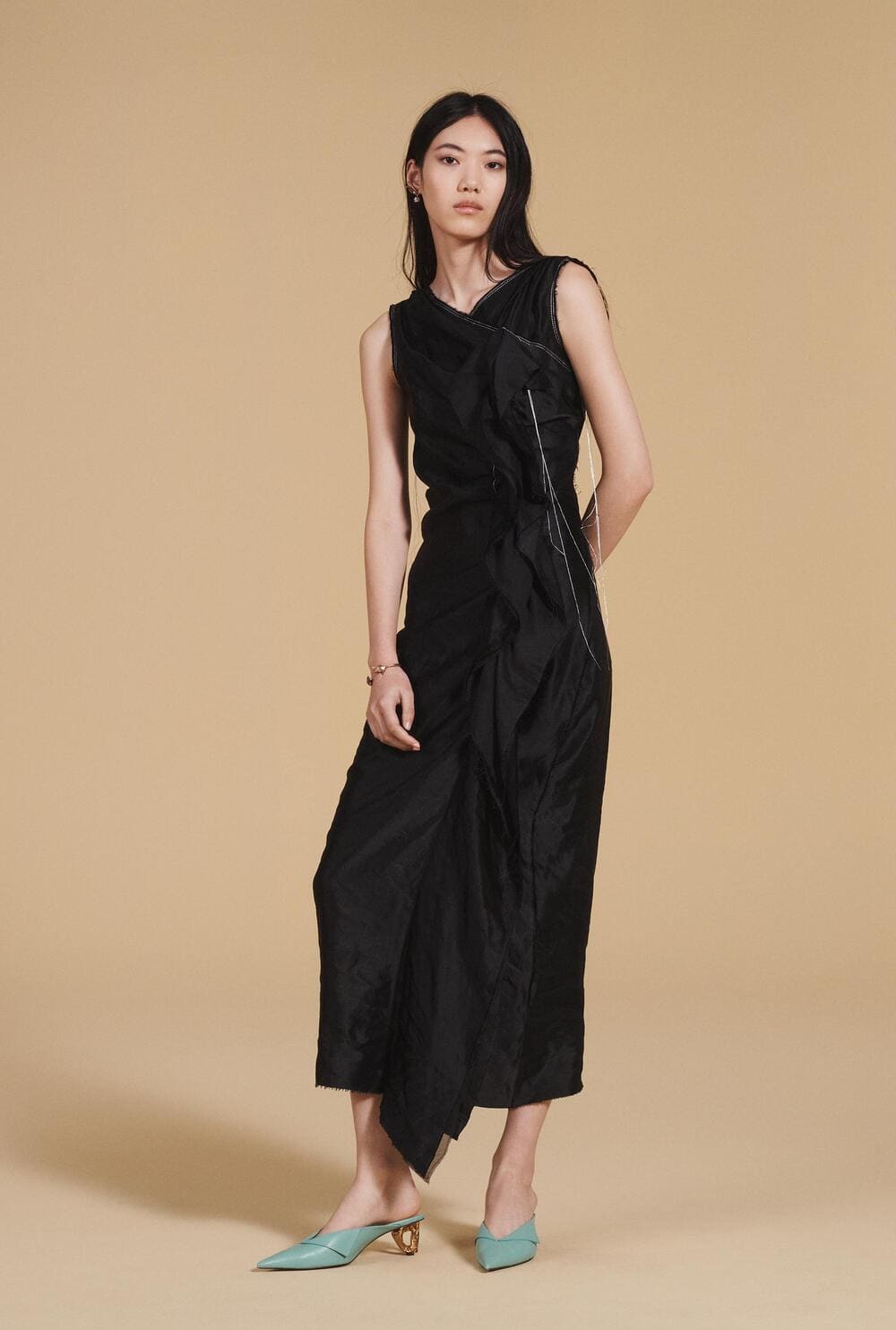 Zara Vestido Combinado Orfanza Limited Edition