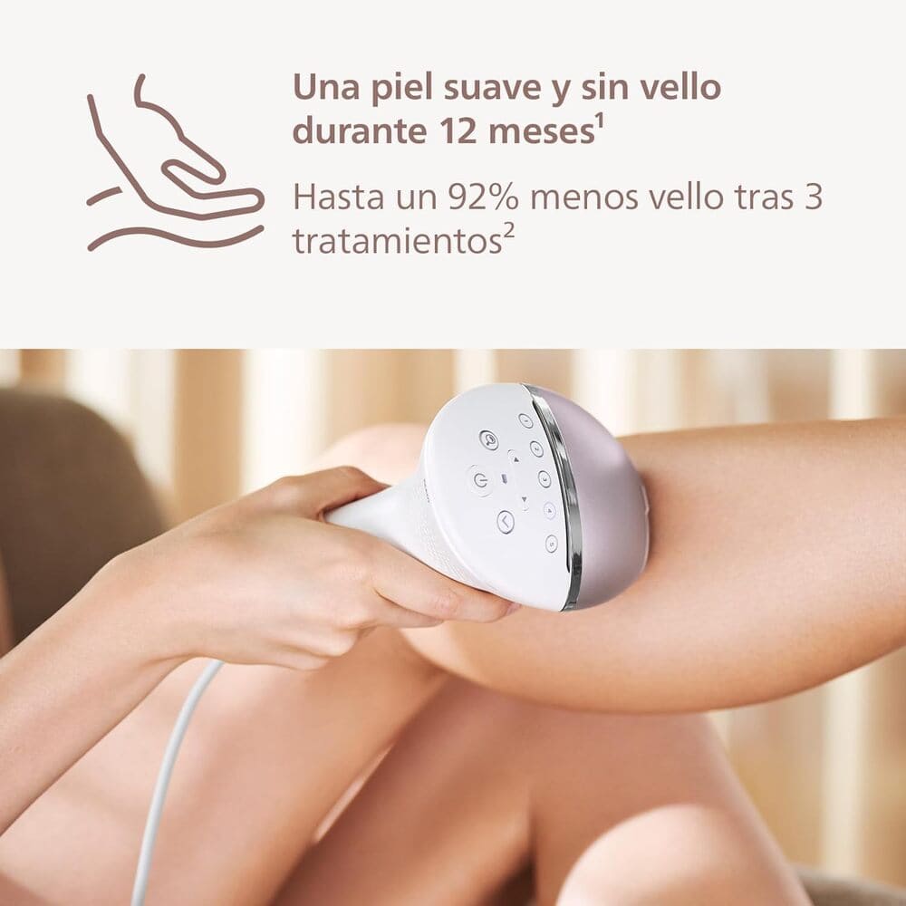 Amazon Philips Lumea Depiladora Luz Pulsada IPL Serie 9000 con Tecnología SenseIQ