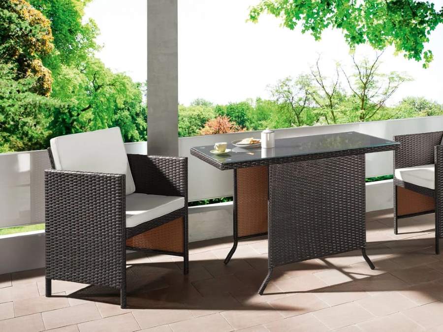 Conjunto de mesa y sillones LIDL