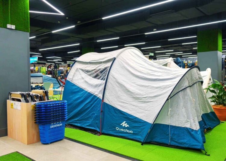 Decathlon tienda campaña Quechua