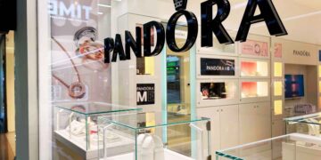 Pandora conjunto de regalo anillos Luna y Sol