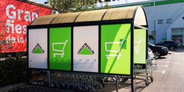 Leroy Merlin Mesa de estudio cemento