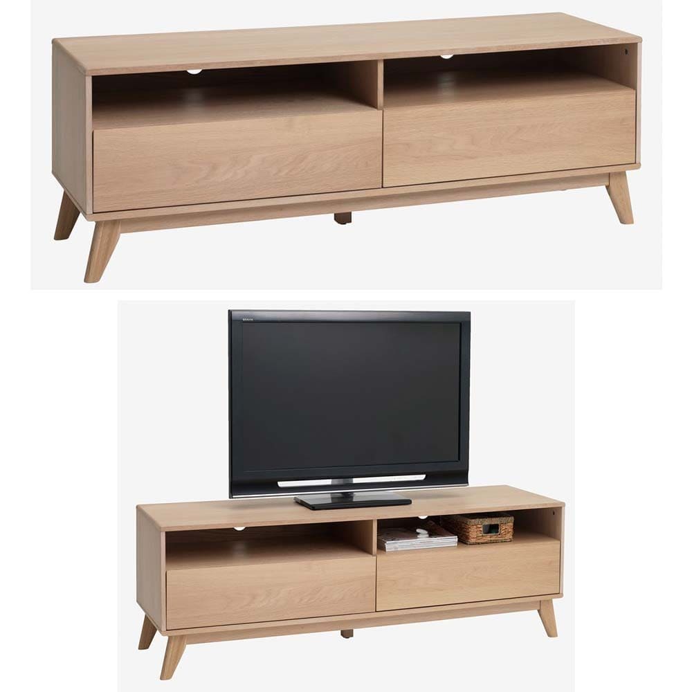 Mueble TV KALBY JYSK roble claro