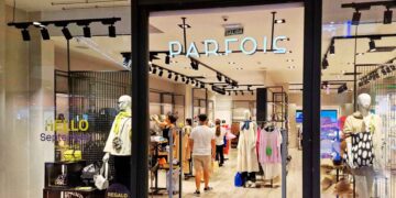 Parfois vestido camisero estampado