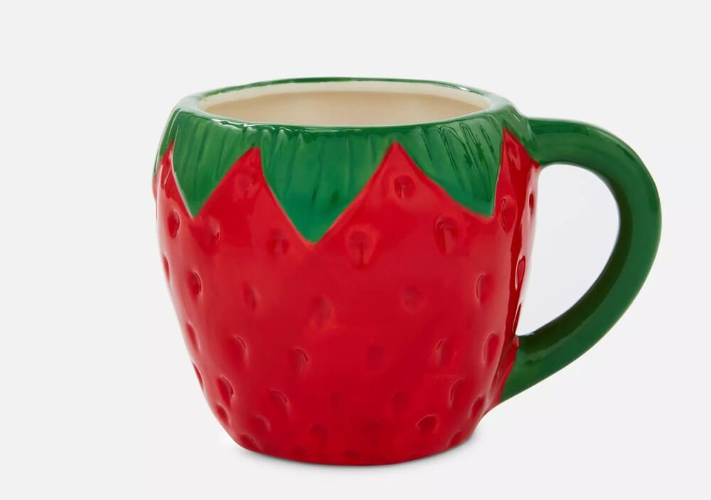 Primark Taza De Cerámica Con Forma De Fresa