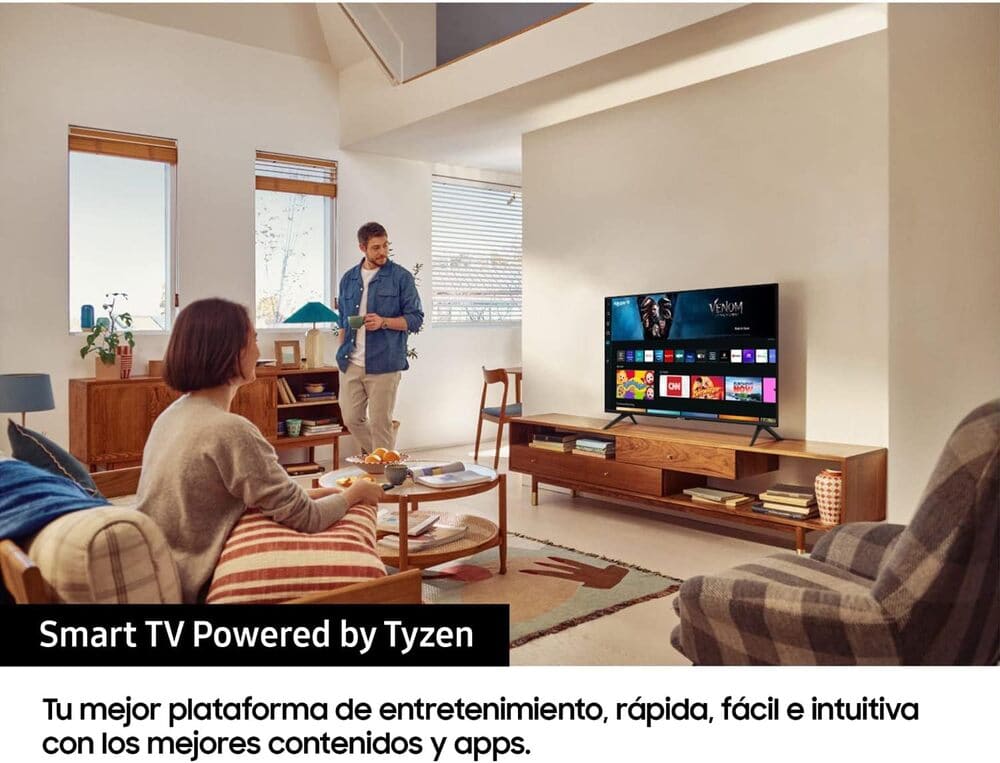 Samsung Crystal UHD Amazon 2022 43AU7095 - Smart TV de 43 in, HDR 10+