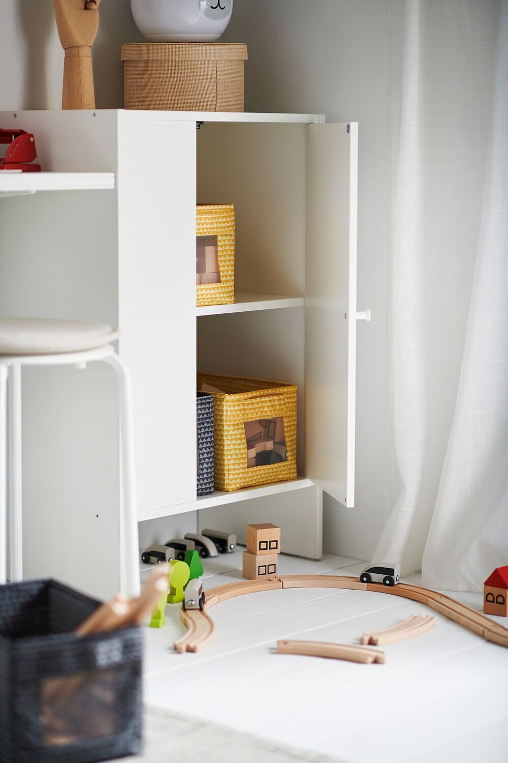 BAGGEBO Mueble de almacenaje IKEA con puerta, blanco