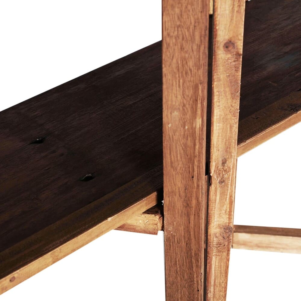 Estanteria de madera Maisons Du Monde, de mahogany en color marrón de 160x50x200cm