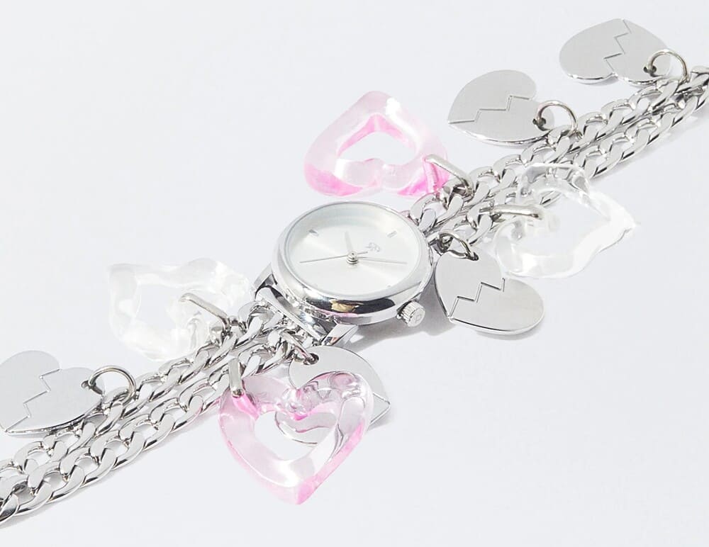 Exclusivo Online Parfois - Reloj Con Corazones