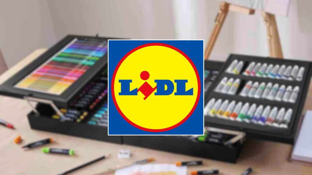 LIDL maletín de pinturas Crelando