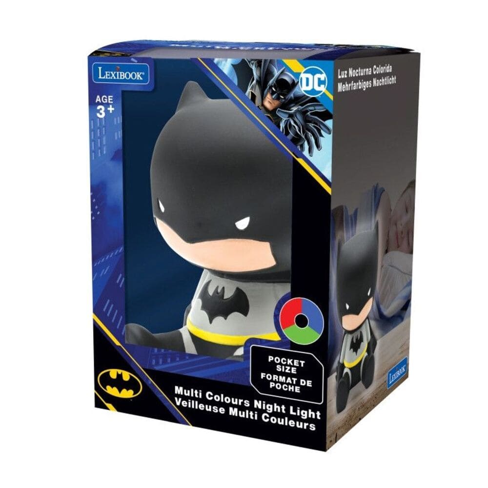 Luz Nocturna Carrefour Led De Batman Para Niños, Que Cambia De Color, Luz Suave