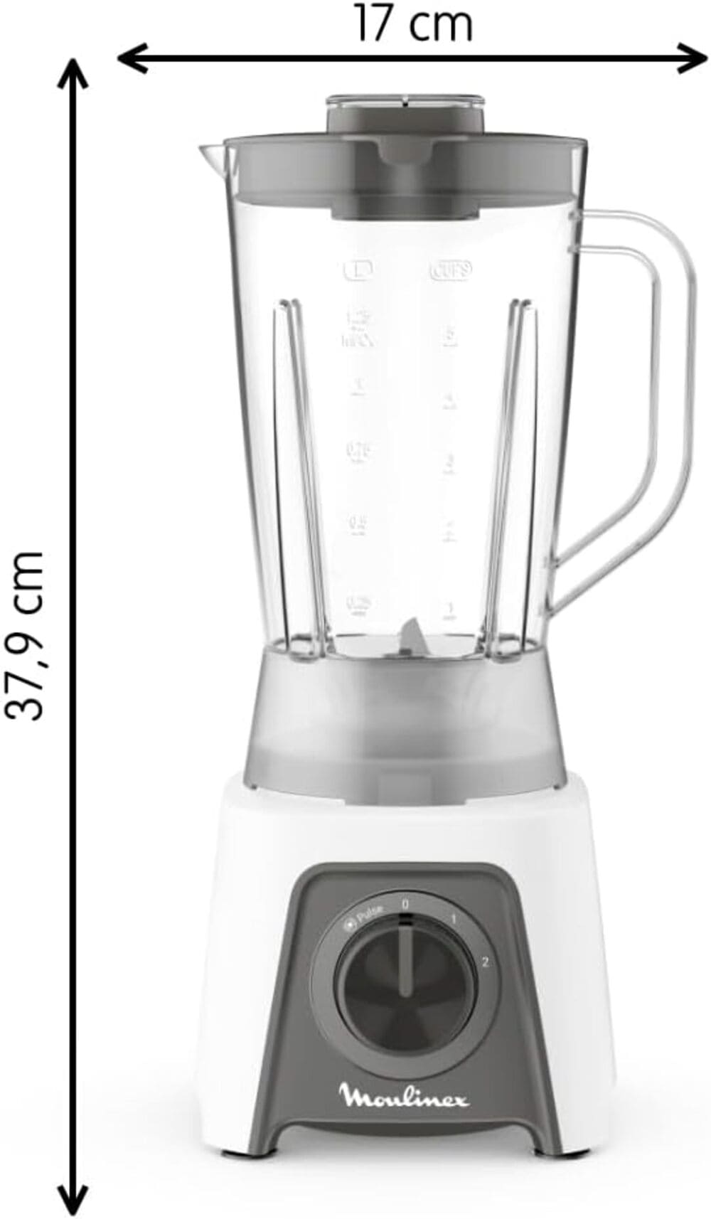 Moulinex Blendeo+ Amazon Batidora de vaso 450 W, capacidad de 1,5L