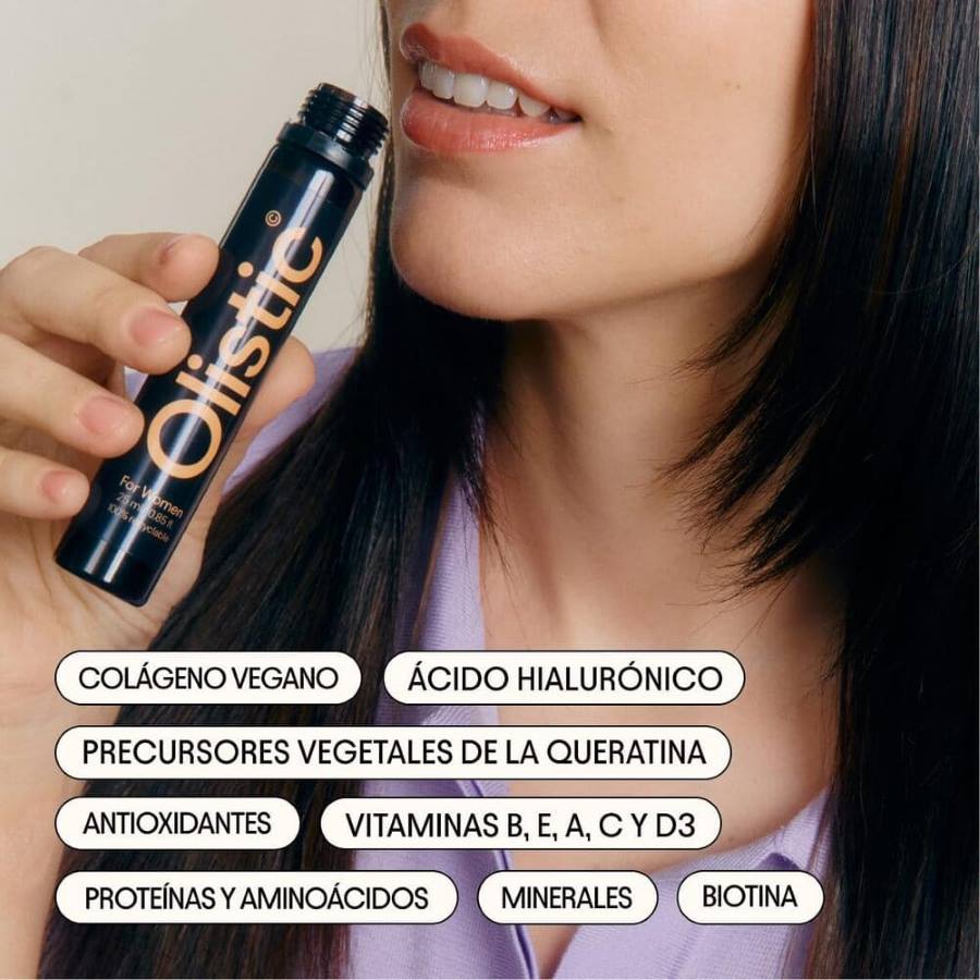 Olistic WOMEN - 28 Ampollas de Tratamiento Anticaída Cabello para Mujer Amazon
