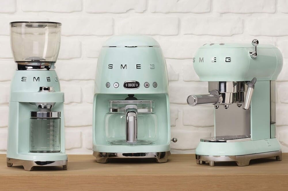 Smeg ecf01pgeu Espresso – Cafetera, color verde pastel Amazon