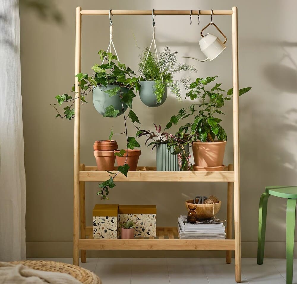 DAKSJUS IKEA Soporte p, plantas, bambú