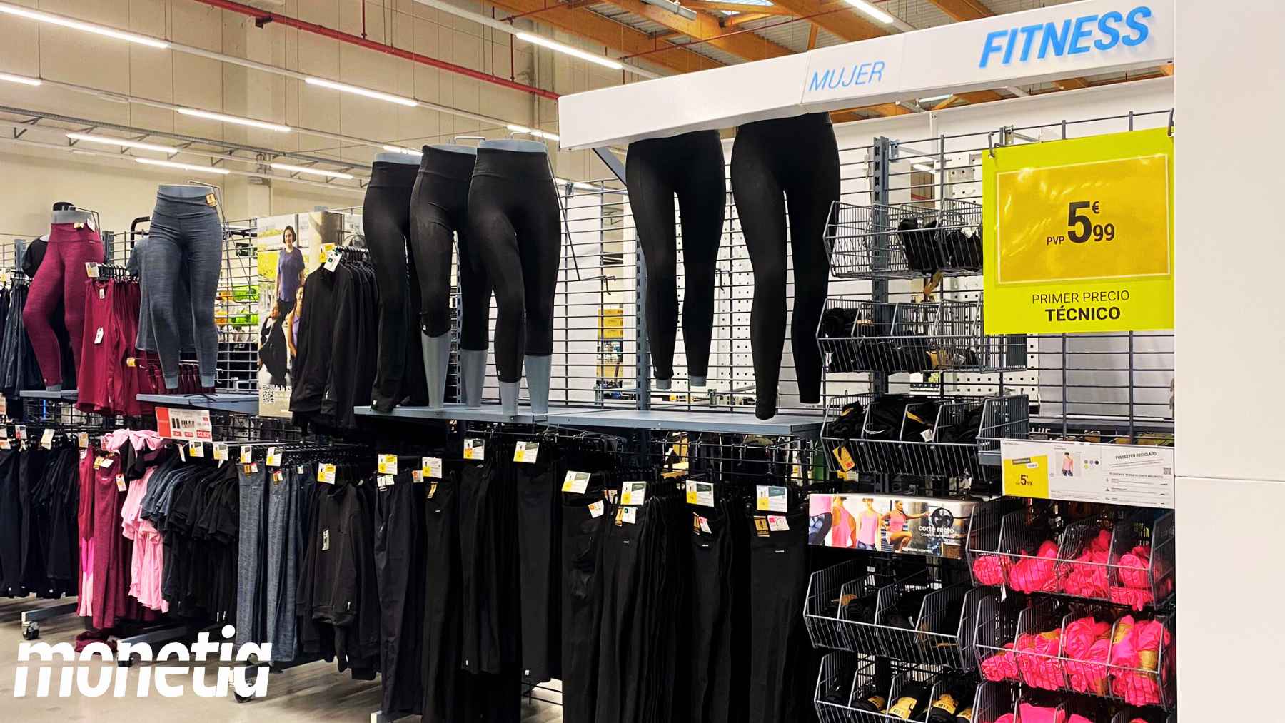 Leggings cortos shops decathlon