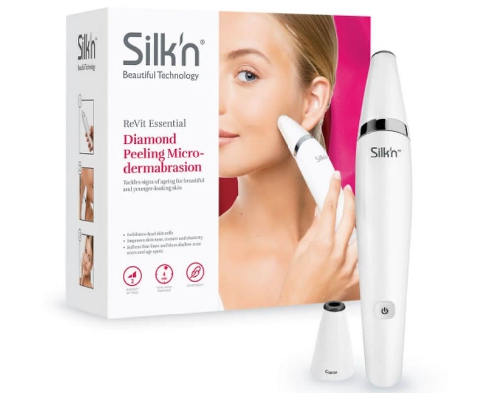 Exfoliante facial Media Markt - Silk n ReVit Essentials, Para rostro, cuello y manos