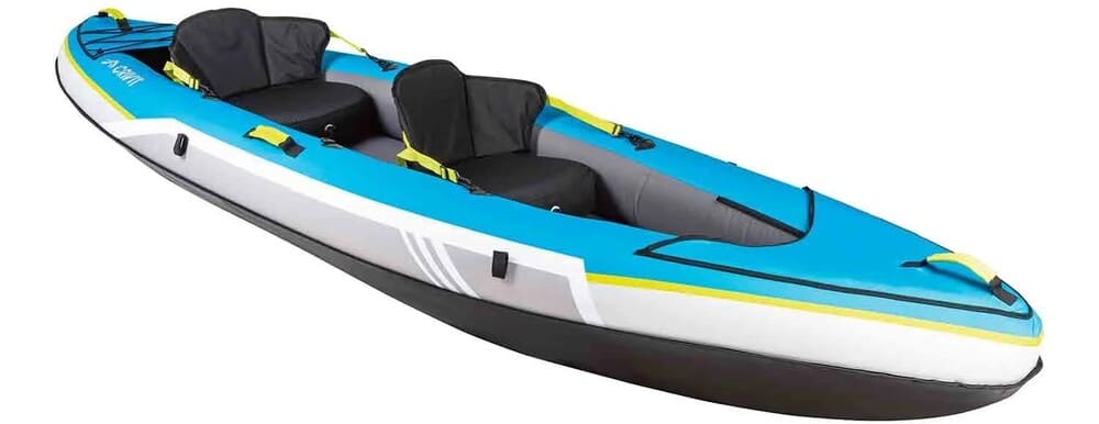 Kayak hinchable para 2 personas con 3 cámaras de aire 340 x 103 cm LIDL