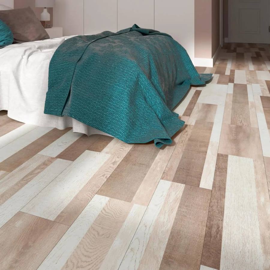 Leroy Merlin Suelo laminado forte 8mm efecto madera natural ARTENS