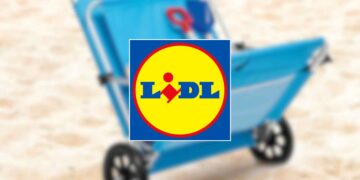 Lidl tumbona playa