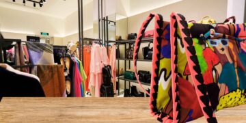 Parfois bolso tote de nylon estampado