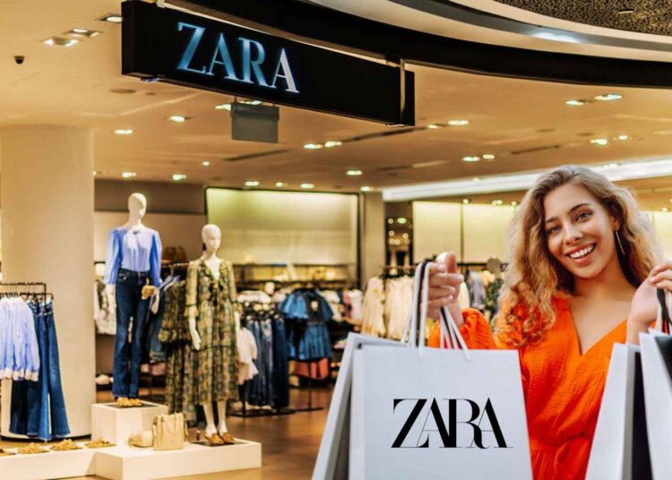 Zara VESTIDO TUL ESTAMPADO DRAPEADO