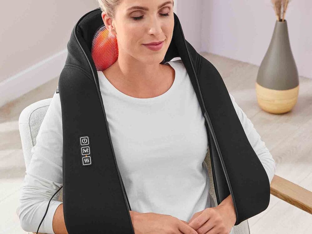 Aparato de masaje LIDL shiatsu para la nuca 12 W