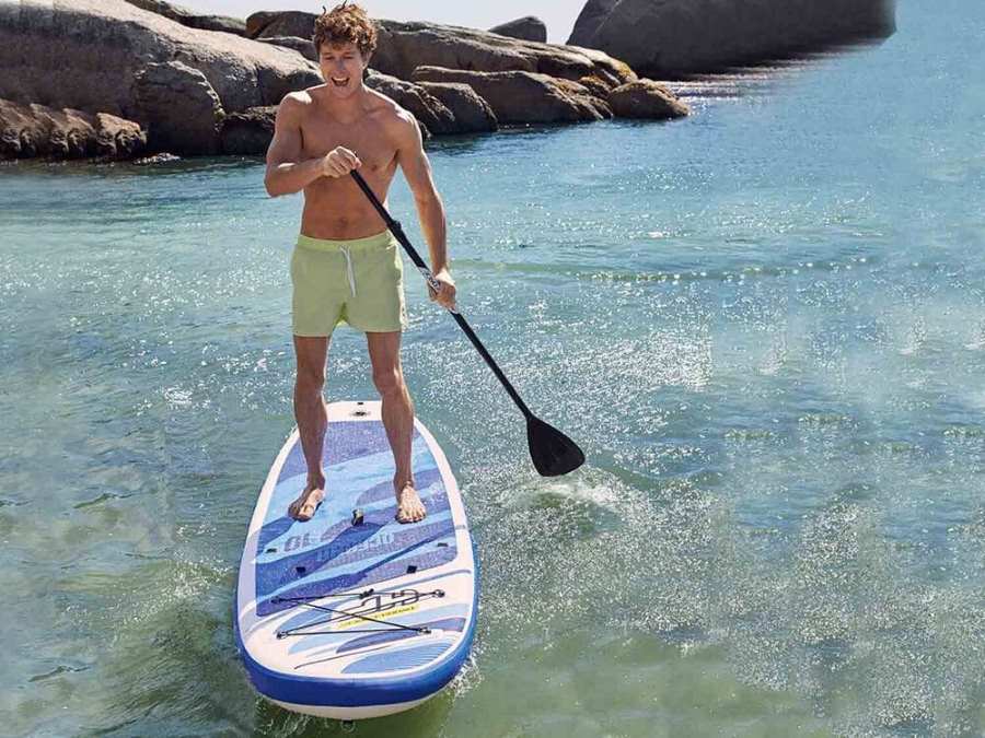 Bestway® Tabla hinchable de paddle surf HF de 1 cámara 305 x 84 x 12 cm LIDL