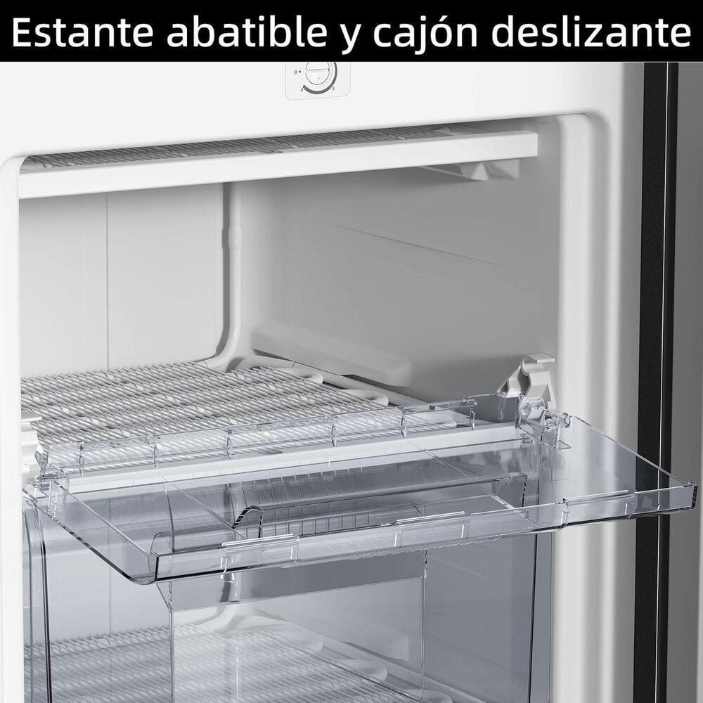 Congelador Vertical Chiq Carrefour de 145L, 5 Cajones, Puerta Reversible