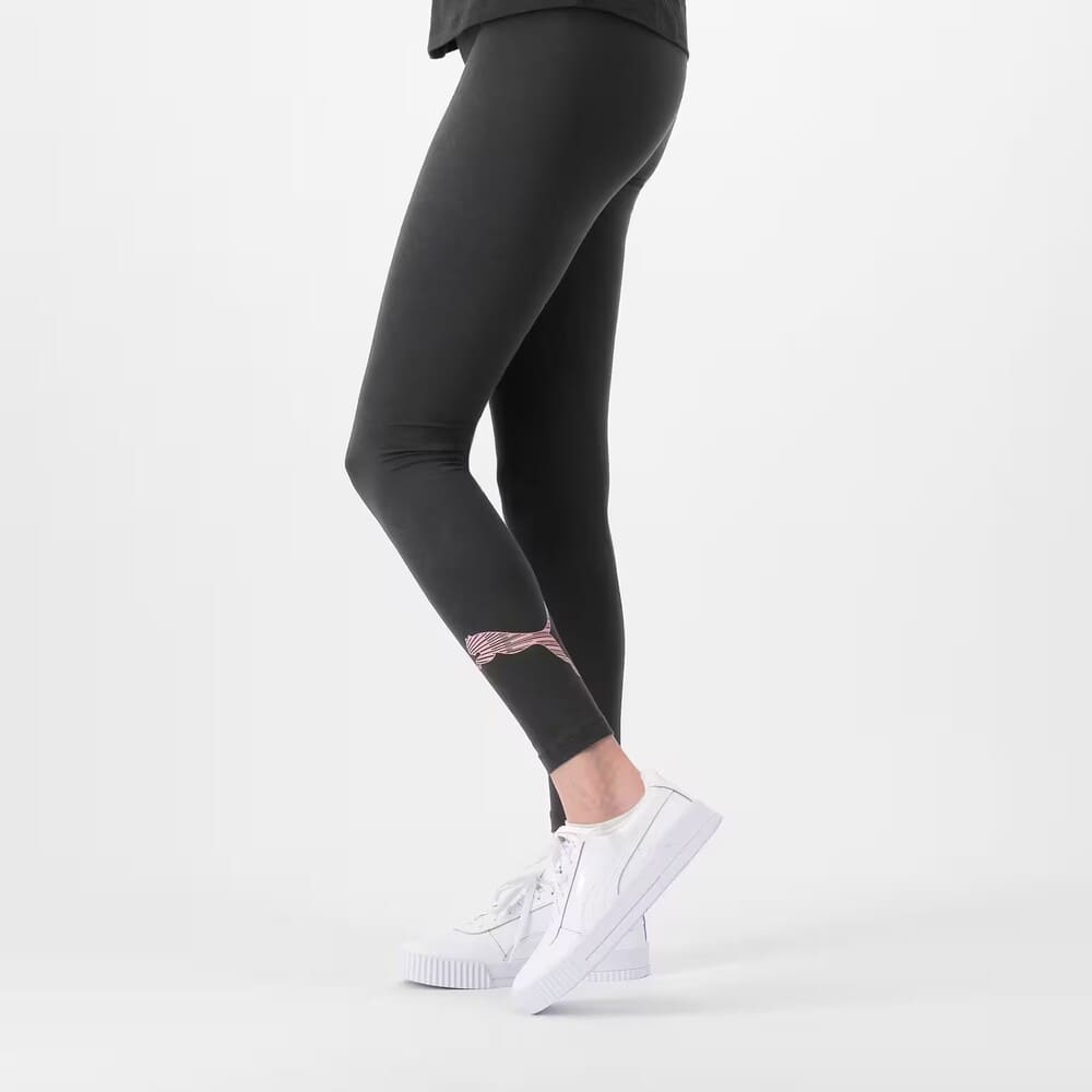 Decathlon Leggings Fitness Puma Mujer Negro Talle Alto Largos