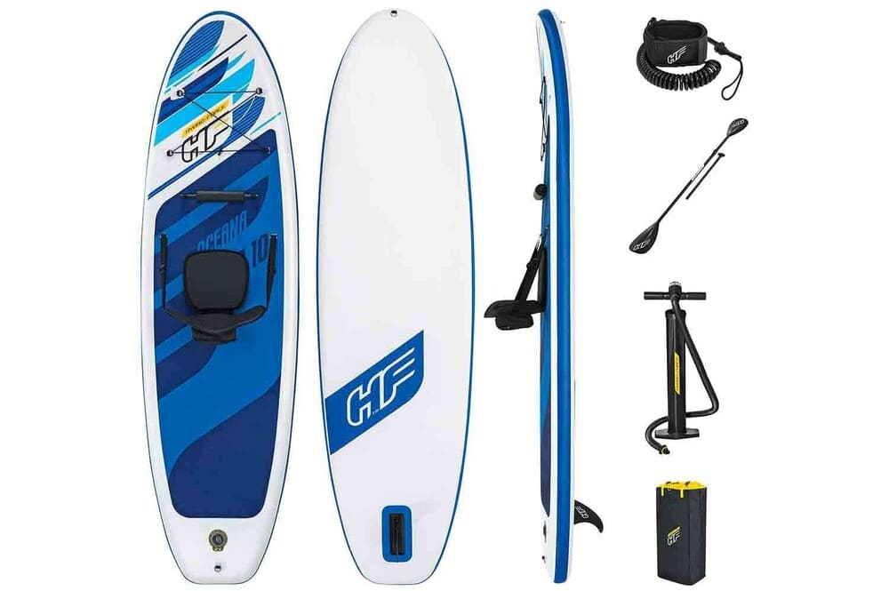 LIDL Bestway® Tabla hinchable de paddle surf HF de 1 cámara 305 x 84 x 12 cm