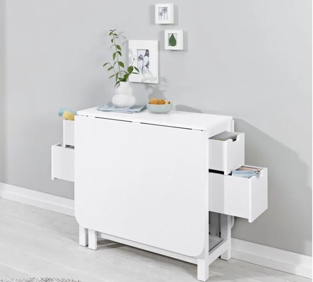 LIDL Mesa plegable con cajones