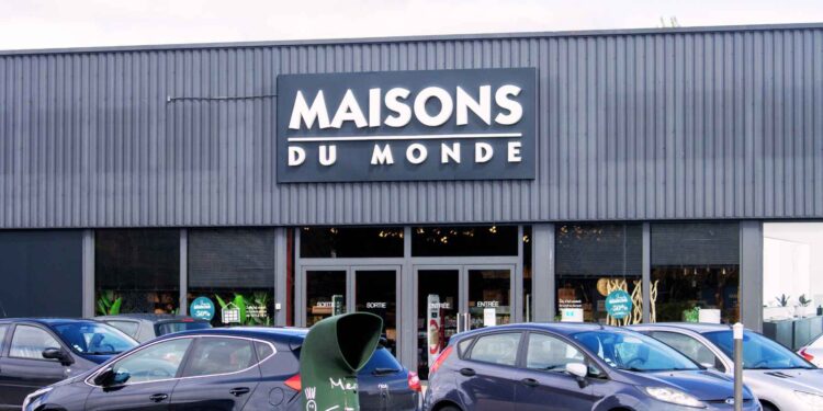 Maisons Du Monde butaca de lino