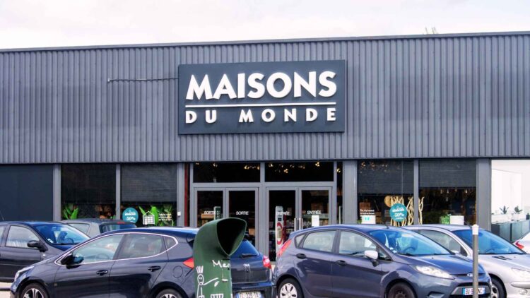 Maisons Du Monde butaca de lino